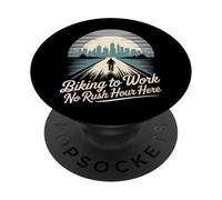 Faire du vélo au travail Pas d'heure de pointe ici PopSockets PopGrip Adhésif