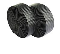 Faire du vélo en fibre de carbone Guidon Sangle Wraps universel Anti Slip Route Sport Vélo Guidoline Noir Fournitures de vélos