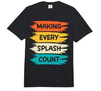 Faire en sorte Que Chaque Splash Compte Dock plongée Comfort Colors Adult Heavyweight T-Shirt