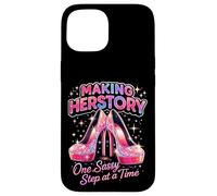 Faire Herstory Une étape impertinente à la Fois Coque pour iPhone 15