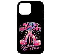 Faire Herstory Une étape impertinente à la Fois Coque pour iPhone 16 Pro Max
