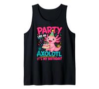 Faire La Fête comme Une Célébration Kawaii Danniversaire Débardeur