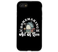 Faire la Maison est Un Acte d'amour Coque pour iPhone SE (2020) / 7/8