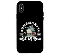 Faire la Maison est Un Acte d'amour Coque pour iPhone X/XS