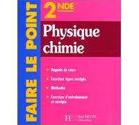 Faire le point : physique-chimie, seconde