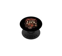 Faire Ma Propre Chance Retro Dice PopSockets PopGrip Adhésif
