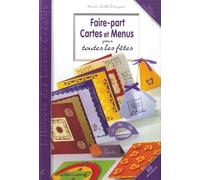 Faire-part, Cartes et Menus pour toutes les fêtes