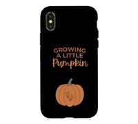 Faire Pousser Une Petite Citrouille en Octobre Coque pour iPhone X/XS