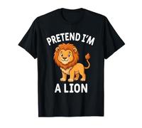 Faire Semblant d'être Un Lion Costume d'halloween Costumes d T-Shirt