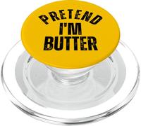 Faire Semblant Que Je suis du Beurre Couples Assortis drôles PopSockets PopGrip pour MagSafe