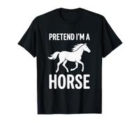 Faire Semblant Que Je suis Un Costume de Cheval Costumes d'H T-Shirt