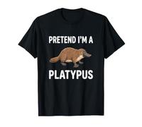 Faire Semblant Que Je suis Un ornithorynque Costume d'Hallow T-Shirt