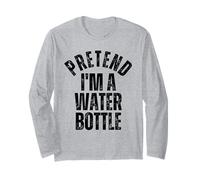 Faire Semblant Que Je suis Une Bouteille d'eau Couples Manche Longue