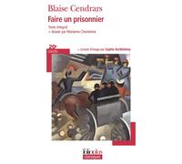 Faire un prisonnier - Blaise Cendrars - Gallimard - Poche - Roman