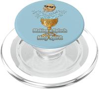 Faire Une éclaboussure dans Le Saint-Esprit pour première Communion baptême PopSockets PopGrip pour MagSafe