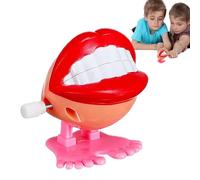 Faire une promenade - Jouet de dents animées avec pieds et yeux Googly | Cadeau pratique de plaisanterie de style rétro, objets de prothèses hilarantes pour et adultes, Action de