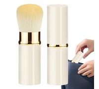 Faire-up Brush portable - Face souple multipose de voyage multipose insertion des cosmétiques télescopiques insérés | Poudre liquide Rouge Bronz Primer, Dust,