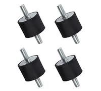 Fairedear 4Pcs M10 Amortisseur Anti-Vibration, Isolateur en Caoutchouc Monte Amortisseur de Pompe de Compresseur d'Air 40 * 30 pour Bobines de Bateau de Voiture