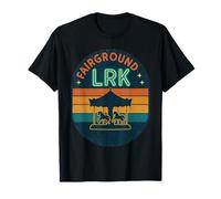 Fairground LRK Chemise rétro Carrousel Lumières Arkansas Night T-Shirt