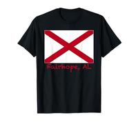 Fairhope Drapeau de l'État de l'Alabama Souvenir des États-Unis T-Shirt