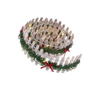 Fairies De Noël Clôture Jardin Ornement Paysage Miniature LED LED UP FENCE DÉCORATIVE FENCE POUR LES FAIRES DOULES NOBAT