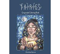 Fairies Grayscale Coloring Book