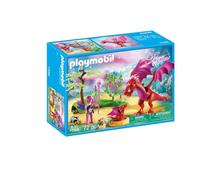 Playmobil Fairies 71586 - Gardienne Des Fées Avec Dragons
