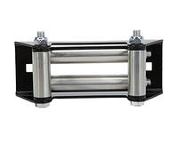 Fairlead Latéral pour Treuil, Rouleau en Fer Zincé 152mm / 6in, Remplacement Universel Durable - Réduit Frottement Câble, Protection Optimale Treuil Tout Terrain