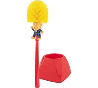 Fairly Odd Novelties Donald Trump Brosse WC avec Support Rouge