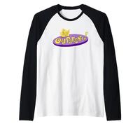 Fairly OddParents Classic Color Show Logo Retro Cartoon Manche Raglan