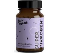 fairment SuperMikroben® - [Microbes de l'année 2023] | Complexe de cultures végétalien, testé en laboratoire, sans additifs | Bactéries intestinales avec fibres alimentaires + zinc