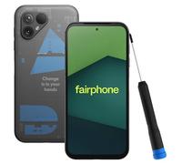 Fairphone 5 5G (8GB, 256GB) édition Transparente, iFixit Tournevis Inclus