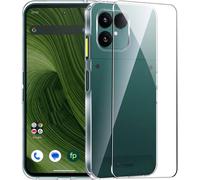 Fairphone 6 Case + 1 X Protective Film,Anti-Yellowing,Shockproof And Scratch-Resistant,Ultra-Thin Soft Tpu Case For Fairphone 6
