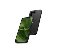 Fairphone 6 Smartphone 5G avec Android 15, stockage interne 256Go, composants durables, certification IP55 et mises à jour logicielles jusqu'en 2033.