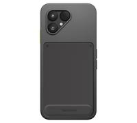 Fairphone Coque Originale pour Fairphone 6 en Silicone Semi Rigide Contour Renforcé Noir