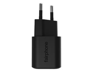 Fairphone Fairphone Chargeur rapide USB-C 30 W Chargeur GaN Noir Noir