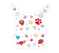Fairsailrain Pet Luminous Clothes, LED Color Light Dog Glowing Costume, Adjustable Polyester Pet Coat, for Large Medium Small Cats Dogs No Batteries Included (L)