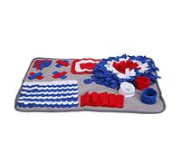 Fairsailrain Pet Snuffle Pad, Pet Snuffle Pad for Stress Relief Slow Feeding, Foldable Washable Flannel Mat for Dogs Cats Mini Pigs Indoor Outdoor Travel Use