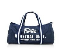 Fairtex BAG9 Sac de Frappe Style rétro pour Boxe thaïlandaise MMA, Bleu Marine