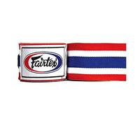 Fairtex Bandages de main pleine longueur 457,2 cm, drapeau de la Thaïlande
