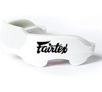 Bangplee_Sport Fairtex Mg3 Gel Plat Guard Protection Muay Thai Kick Boxing MMA Mountguards Approuvé CE, Blanc