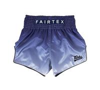 Fairtex BS1905 Fade Short Muay Thai Bleu, Bleu, M