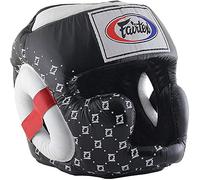 Fairtex Casque de protection Super Sparring HG10, noir/blanc, XL