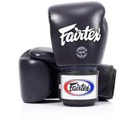 Fairtex Gants de boxe Muay-thaï BGV1 BR aérés. Couleur :Noir Bleu Rouge Blanc Taille :10 12 14 16 oz. Gants d'entraînement pour Kick-boxing MMA K1