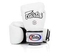 Fairtex Gants de boxe Muay-thaï BGV1 BR aérés. Couleur :Noir Bleu Rouge Blanc Taille :10 12 14 16 oz. Gants d'entraînement pour Kick-boxing MMA K1
