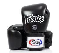 Fairtex Gants de boxe Muay-thaï BGV1 BR aérés. Couleur :Noir Bleu Rouge Blanc Taille :10 12 14 16 oz. Gants d'entraînement pour Kick-boxing MMA K1