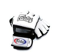 Fairtex MMA Gants Blanc/Noir Large