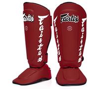 Fairtex Muay Thai SP7 Protège-Tibia avec Protection de Pied Amovible, pour Boxe et Arts Martiaux Mixtes
