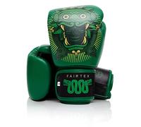 Fairtex Resurrection Gants de Boxe Muay Thai de qualité supérieure - Design en édition limitée | Collaboration avec Tom Atencio | Élégants et durables | Cuir synthétique | Fabriqués à la Main | Gants