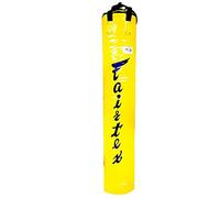 Fairtex Sac de Frappe Jaune HB6-1,8 m pour Muay Thai, Kickboxing, MMA, K1 - Lourd